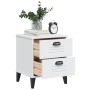 VIKEN nightstand white engineered wood by , Nightstands - Ref: Foro24-374908, Price: 62,27 €, Discount: %