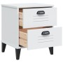 VIKEN nightstand white engineered wood by , Nightstands - Ref: Foro24-374908, Price: 62,27 €, Discount: %