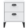 VIKEN nightstand white engineered wood by , Nightstands - Ref: Foro24-374908, Price: 62,27 €, Discount: %