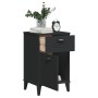 VIKEN nightstand black engineered wood by , Nightstands - Ref: Foro24-374915, Price: 68,55 €, Discount: %