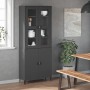 VIKEN top sideboard anthracite gray engineered wood by , Sideboards - Ref: Foro24-374943, Price: 176,55 €, Discount: %