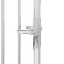 Stainless steel garden gate 100x100 cm by , garden gates - Ref: Foro24-376469, Price: 142,54 €, Discount: %