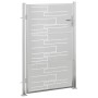 Puerta de jardín de acero inoxidable 100x125 cm de , Puertas de jardín - Ref: Foro24-376476, Precio: 149,74 €, Descuento: %