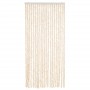 Beige-weißer Chenille-Fliegenschutzvorhang, 90 x 200 cm von , Moskitonetze für Fenster - Ref: Foro24-377341, Preis: 55,99 €, ...