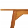 Garden dining table solid acacia wood 110x56x75 cm by , Garden tables - Ref: Foro24-366372, Price: 96,32 €, Discount: %