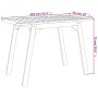 Garden dining table solid acacia wood 110x56x75 cm by , Garden tables - Ref: Foro24-366372, Price: 96,32 €, Discount: %