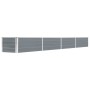 Galvanized steel garden bed in gray, 320x40x45 cm by vidaXL, Pots and planters - Ref: Foro24-47052, Price: 52,99 €, Discount: %