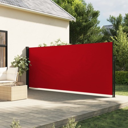 Rote einziehbare Seitenmarkise 180x500 cm von , Sonnenschirme - Ref: Foro24-4004447, Preis: 119,99 €, Rabatt: %