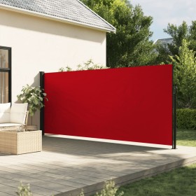 Red retractable side awning 180x600 cm by , Umbrellas - Ref: Foro24-4004537, Price: 104,41 €, Discount: %