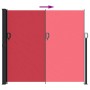 Toldo lateral retráctil rojo 180x600 cm de , Sombrillas - Ref: Foro24-4004537, Precio: 104,41 €, Descuento: %