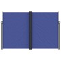 Blue retractable side awning 220x600 cm by , Umbrellas - Ref: Foro24-4004866, Price: 170,99 €, Discount: %