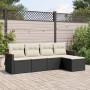 5-piece garden furniture set and black synthetic rattan cushions by , Garden sets - Ref: Foro24-3258318, Price: 306,67 €, Dis...