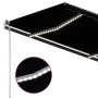 Manual retractable awning with anthracite gray LED 4x3 cm by , Awnings - Ref: Foro24-3070144, Price: 574,12 €, Discount: %