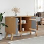 OLDEN Sideboard aus massivem Kiefernholz grau und braun 114x43x73,5 cm von , Sideboards - Ref: Foro24-358607, Preis: 154,94 €...