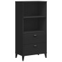 Librería VIKEN madera de ingeniería negro 60x35x123 cm de , Librerías y estanterías - Ref: Foro24-374948, Precio: 128,02 €, D...