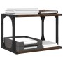 Soporte de impresora 2 niveles marrón roble 41x28x33,5 cm de , Soportes para impresoras - Ref: Foro24-842275, Precio: 23,69 €...