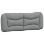 Estructura de cama con cabecero gris claro tela 180x200 cm de , Camas y somieres - Ref: Foro24-3207786, Precio: 219,53 €, Des...