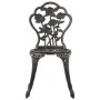 Bistro garden chairs 2 pcs cast aluminum bronze color by vidaXL, Garden chairs - Ref: Foro24-47862, Price: 158,53 €, Discount: %