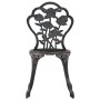 Bistro garden chairs 2 pcs cast aluminum bronze color by vidaXL, Garden chairs - Ref: Foro24-47862, Price: 158,53 €, Discount: %