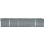 Gray galvanized steel garden bed 400x80x77 cm by vidaXL, Pots and planters - Ref: Foro24-47060, Price: 115,99 €, Discount: %