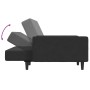 2-Sitzer-Schlafsofa mit schwarzem Samthocker von , Sofas - Ref: Foro24-3216239, Preis: 309,19 €, Rabatt: %