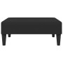 Sofá cama de 2 plazas con taburete terciopelo negro de , Sofás - Ref: Foro24-3216239, Precio: 309,19 €, Descuento: %