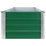 Green galvanized steel garden bed 320x40x45 cm by vidaXL, Pots and planters - Ref: Foro24-47053, Price: 70,18 €, Discount: %