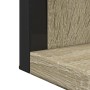 Badezimmerspiegel mit Regal aus Sonoma-Holzwerkstoff, 50 x 12 x 60 cm von , Schminktische - Ref: Foro24-842417, Preis: 42,73 ...