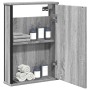 Armario con espejo de baño madera gris Sonoma 42x12x60 cm de , Tocadores - Ref: Foro24-842434, Precio: 46,60 €, Descuento: %