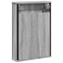 Armario con espejo de baño madera gris Sonoma 42x12x60 cm de , Tocadores - Ref: Foro24-842434, Precio: 46,60 €, Descuento: %