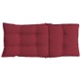 High Back Chair Cushions 6 Pcs Red Red Oxford Fabric by , Cushions for chairs and sofas - Ref: Foro24-377631, Price: 100,99 €...