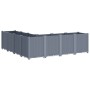 Jardinera PP gris 160x160x53 cm de , Maceteros y jardineras - Ref: Foro24-367866, Precio: 171,54 €, Descuento: %