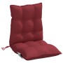 Low back chair cushions 4 pcs red red Oxford fabric by , Cushions for chairs and sofas - Ref: Foro24-377699, Price: 67,60 €, ...