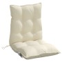 Low Back Chair Cushions 4 Pcs Cream Oxford Fabric by , Cushions for chairs and sofas - Ref: Foro24-377678, Price: 82,99 €, Di...