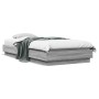 Estructura de cama con luces LED gris Sonoma 90x200 cm de , Camas y somieres - Ref: Foro24-839516, Precio: 106,08 €, Descuent...