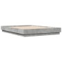 Estructura de cama madera de ingeniería gris hormigón 120x200cm de , Camas y somieres - Ref: Foro24-3209866, Precio: 116,31 €...