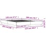 Estructura de cama madera de ingeniería negra 120x200 cm de , Camas y somieres - Ref: Foro24-3209864, Precio: 125,62 €, Descu...