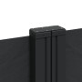 Toldo lateral retráctil negro 220x1000 cm de , Sombrillas - Ref: Foro24-4004774, Precio: 182,60 €, Descuento: %