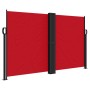 Red retractable side awning 140x1200 cm by , Umbrellas - Ref: Foro24-4004807, Price: 138,44 €, Discount: %