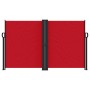 Red retractable side awning 140x1200 cm by , Umbrellas - Ref: Foro24-4004807, Price: 138,44 €, Discount: %