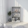 3-tier concrete gray plywood shelf 60x24x109cm by vidaXL, Bookcases and shelves - Ref: Foro24-800868, Price: 44,99 €, Discoun...