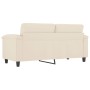 2-seater sofa in beige microfiber fabric 140 cm by , Sofas - Ref: Foro24-359566, Price: 222,42 €, Discount: %