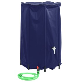 Depósito de agua plegable con grifo PVC 500 l de , Sistemas de riego - Ref: Foro24-155996, Precio: 55,99 €, Descuento: %