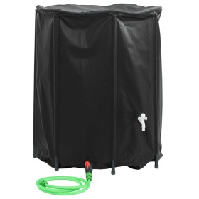 Depósito de agua plegable con grifo PVC 1250 l de , Sistemas de riego - Ref: Foro24-156004, Precio: 87,99 €, Descuento: %