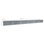 Arriate de acero galvanizado gris 600x80x45 cm de vidaXL, Maceteros y jardineras - Ref: Foro24-47072, Precio: 95,99 €, Descue...