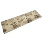 Coffee brown velvet washable kitchen rug 45x150 cm by , Doormats - Ref: Foro24-4005578, Price: 22,31 €, Discount: %