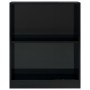 Glossy black engineered wood shelf 60x24x76 cm by vidaXL, Bookcases and shelves - Ref: Foro24-800862, Price: 47,99 €, Discoun...