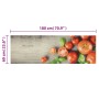 Alfombra de cocina lavable terciopelo tomates 60x180 cm de , Felpudos - Ref: Foro24-4005621, Precio: 30,99 €, Descuento: %