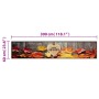 Alfombra de cocina lavable terciopelo otoño 60x300 cm de , Felpudos - Ref: Foro24-4005628, Precio: 50,35 €, Descuento: %