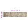 Fence printed velvet washable kitchen rug 60x300 cm by , Doormats - Ref: Foro24-4005640, Price: 49,34 €, Discount: %